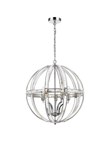 CosmoLight Lampa wisząca ORLANDO P05735CH  Chrom