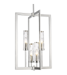 Żyrandole geometryczne - CosmoLight Lampa wisząca OXFORD P04052NI  Nikiel  - product 1