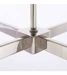 Żyrandole geometryczne - CosmoLight Lampa wisząca OXFORD P04052NI  Nikiel  - product 4