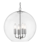 Lampy wiszące - CosmoLight Lampa wisząca PRAGUE P04974CH  Chrom  - produkt 1