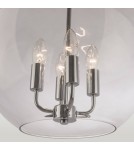 Lampy wiszące - CosmoLight Lampa wisząca PRAGUE P04974CH  Chrom  - produkt 2