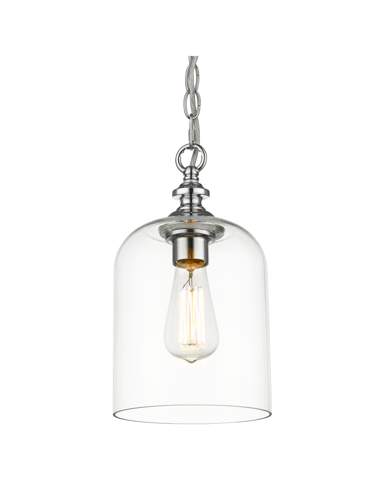 Lampy wiszące w stylu Hampton - CosmoLight Lampa wisząca PRAGUE P01971CH   Chrom  - produkt kolory-swiatla.pl 1