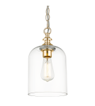 Lampy wiszące w stylu Hampton - CosmoLight Lampa wisząca PRAGUE P01909AU   Złoty  - product 1