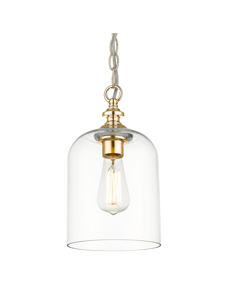 Lampy wiszące w stylu Hampton - CosmoLight Lampa wisząca PRAGUE P01909AU   Złoty  - produkt kolory-swiatla.pl 1