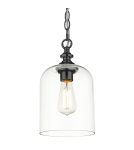 Lampy wiszące w stylu Hampton - CosmoLight Lampa wisząca PRAGUE P01947BK   Czarny  - product 1