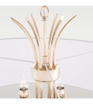 Lampy wiszące w stylu Hampton - CosmoLight Lampa wisząca LAS VEGAS P06704AU-WH złoty - product 3