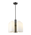 Lampy wiszące - CosmoLight Lampa wisząca SEOUL P05759BK Czarny - produkt 1