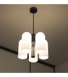 Lampy wiszące - CosmoLight Lampa wisząca SEOUL P05759BK Czarny - produkt 3