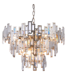 Żyrandole glamour - CosmoLight Lampa wisząca ST PETERSBURG P09158CP Szampański - produkt 1
