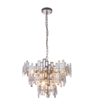 Żyrandole glamour - CosmoLight Lampa wisząca ST PETERSBURG P09158CP Szampański - produkt 2