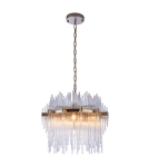 Żyrandole glamour - CosmoLight Lampa wisząca REYKJAVIK P07097CP Szampański - produkt 3