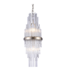 Lampy wiszące glamour - CosmoLight Lampa wisząca REYKJAVIK P02080CP  Szampański  - product 1