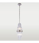 Lampy wiszące glamour - CosmoLight Lampa wisząca REYKJAVIK P02080CP  Szampański  - product 2