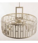 Żyrandole glamour - CosmoLight Lampa wisząca MOSCOW P05134CP  Szampański  - product 5