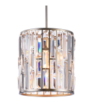 Lampy wiszące glamour - CosmoLight Lampa wisząca MOSCOW P01110CP Szampański - produkt 1