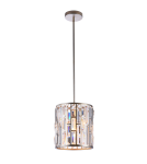Lampy wiszące glamour - CosmoLight Lampa wisząca MOSCOW P01110CP Szampański - produkt 2