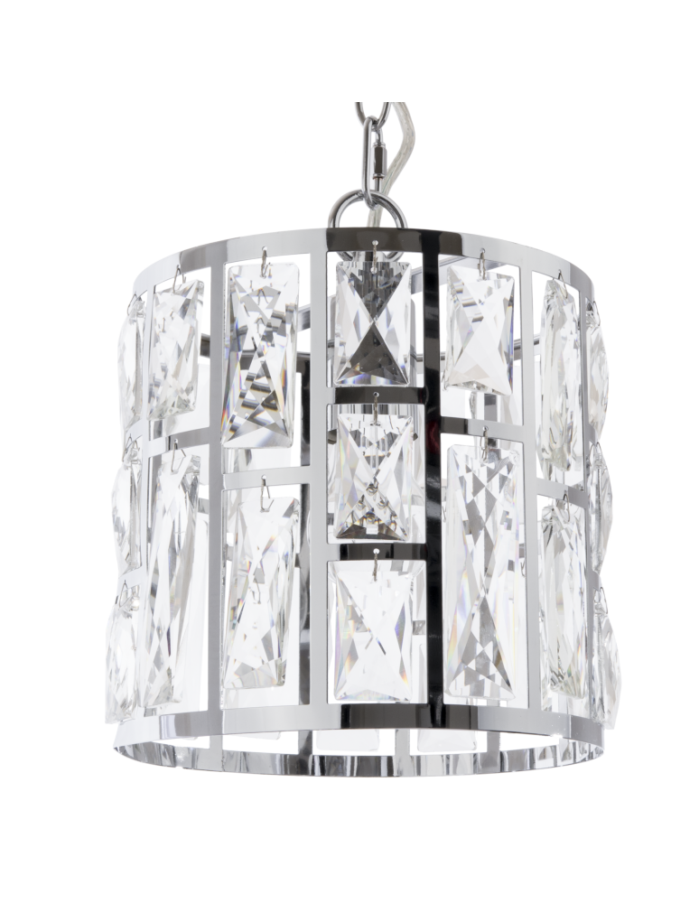 Lampy wiszące glamour - CosmoLight Lampa wisząca MOSCOW II P01841CH  Chrom  - produkt kolory-swiatla.pl 1
