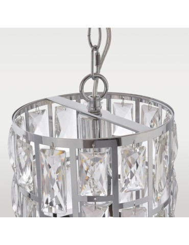 CosmoLight Lampa wisząca MOSCOW II P01841CH  Chrom  - produkt 2