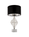 CosmoLight Lampa stołowa CARACAS T01960CH  Chrom 