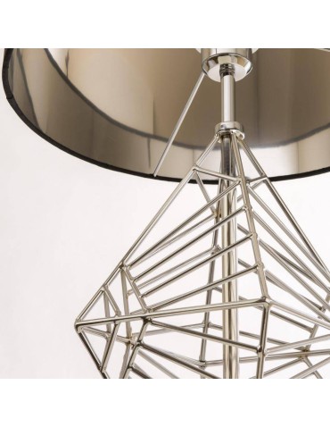CosmoLight Lampa stołowa CARACAS T01960CH  Chrom  - produkt 2