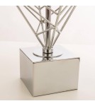 Lampy stołowe z abażurem - CosmoLight Lampa stołowa CARACAS T01960CH  Chrom  - product 3