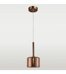 Lampy wiszące - CosmoLight Lampa wisząca COPENHAGEN P01028CU  Miedziany  - product 2
