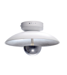 Lampy sufitowe loftowe - industrialne - CosmoLight Plafon SYDNEY C01048WH AG  Biały   Srebrny   Chrom  - product 1
