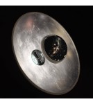 Lampy sufitowe loftowe - industrialne - CosmoLight Plafon SYDNEY C01048WH AG  Biały   Srebrny   Chrom  - product 2