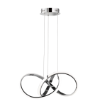 Lampy wiszące LED - CosmoLight Lampa wisząca TOKYO P01670CH  Chrom  - product 2