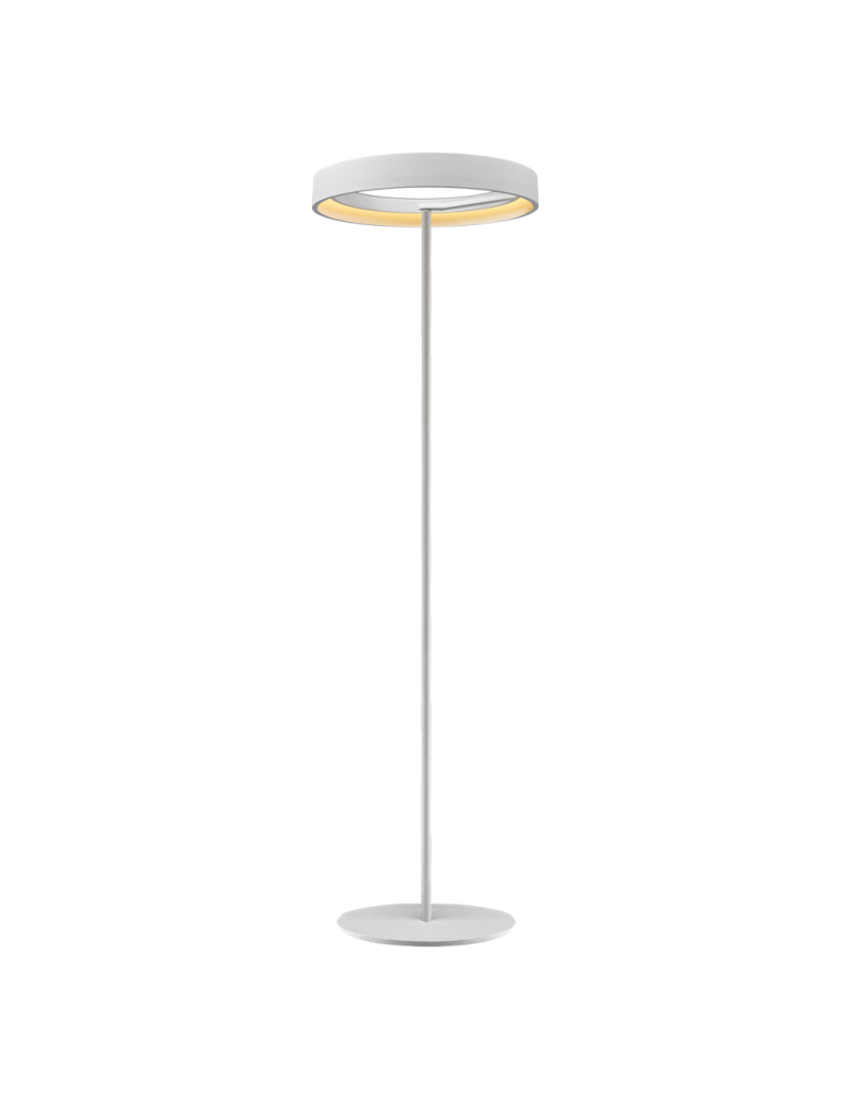 Lampy podłogowe białe - CosmoLight Lampa stojąca OSAKA F01017WH  Biały  - produkt kolory-swiatla.pl 1