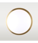 Kinkiety kule - CosmoLight Kinkiet CAPE TOWN W01063BR Mosiądz - produkt 4