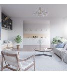 Kinkiety kule - CosmoLight Kinkiet CAPE TOWN W01063BR Mosiądz - produkt 5