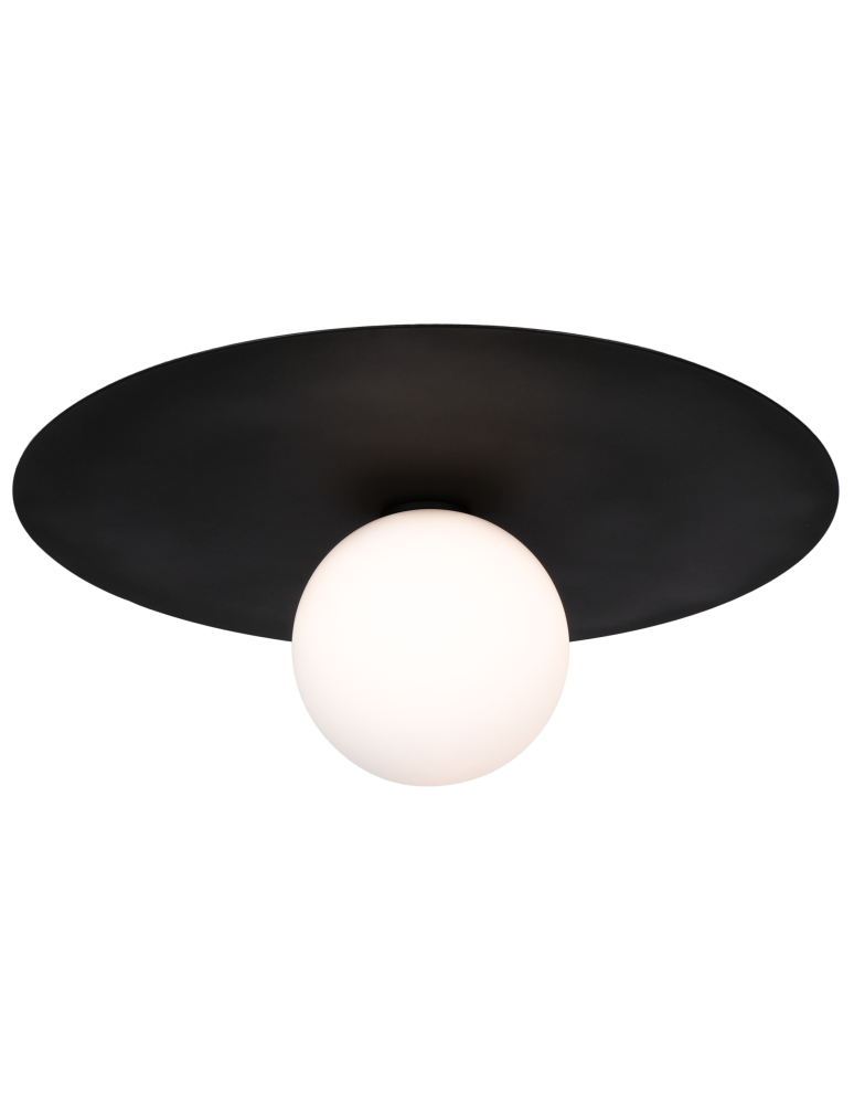 Lampy sufitowe - CosmoLight Plafon CAPE TOWN C01933BK   Czarny  - produkt kolory-swiatla.pl 1