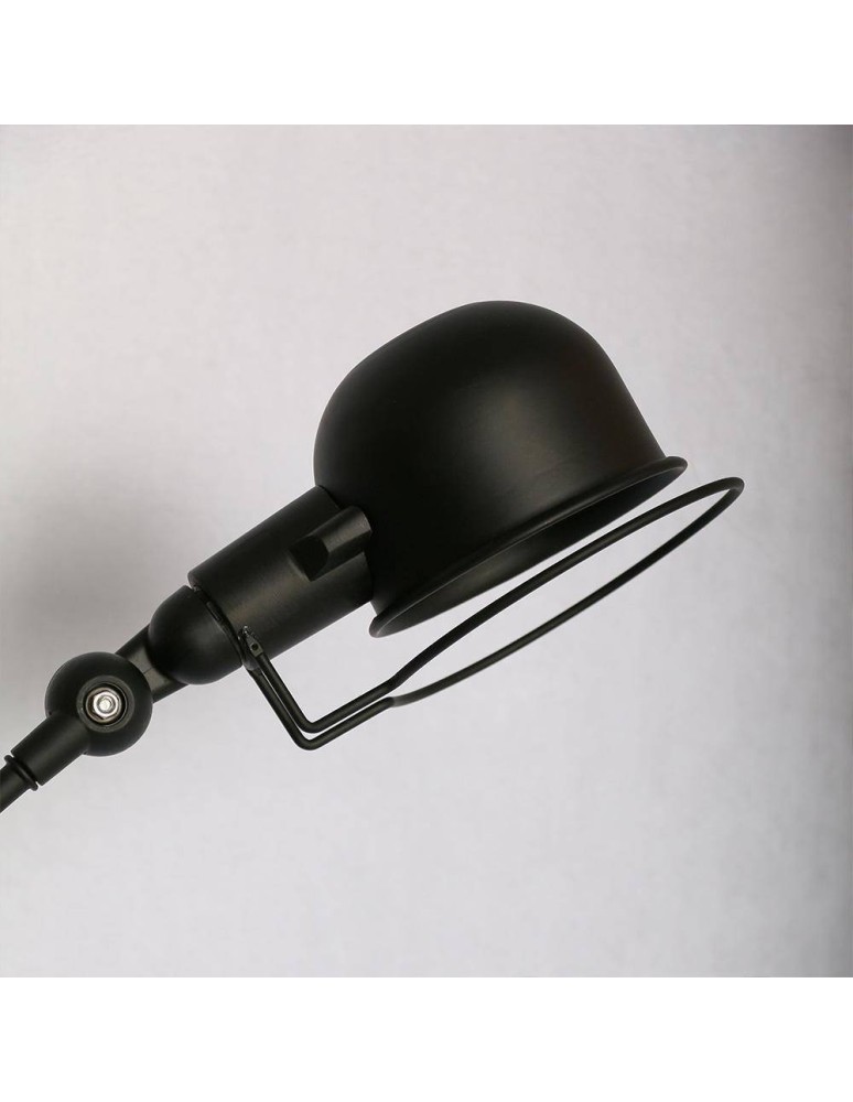 Kinkiety loftowe - industrialne - CosmoLight Kinkiet DETROIT W01765BK Czarny - produkt kolory-swiatla.pl 3