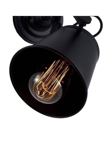 CosmoLight Kinkiet DETROIT W01758BK  Czarny  - produkt 2