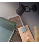 Kinkiety loftowe - industrialne - CosmoLight Kinkiet DETROIT W01758BK Czarny - produkt 4