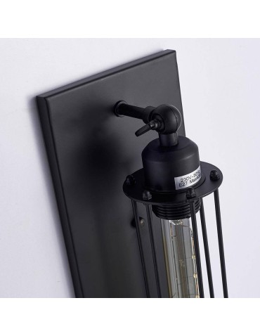 CosmoLight Kinkiet YORK W01307BK  Czarny  - produkt 2
