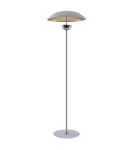 Lampy podłogowe - CosmoLight Lampa stojąca SYDNEY F01079WH AU Biały Złoty Chrom - produkt 1