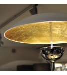 Lampy podłogowe - CosmoLight Lampa stojąca SYDNEY F01079WH AU Biały Złoty Chrom - produkt 2