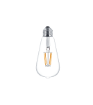 Żarówki Edisona LED E27 230V - CosmoLight Żarówka dekoracyjna LED filament ST64 6W E27 - produkt 1