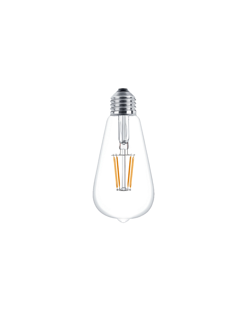 Żarówki Edisona LED E27 230V - CosmoLight Żarówka dekoracyjna LED filament ST64 6W E27 - produkt kolory-swiatla.pl 1
