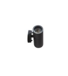 Kinkiety zewnętrzne - Azzardo ULF 2 IP44 2xGU10 Zewnętrzna Ciemny Szary Ścienna AZ4474 - product 1