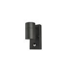 Lampy zewnętrzne z czujnikiem ruchu - Azzardo ULF 1 IP44 SENSOR 1xGU10 Zewnętrzna Czarny Ścienna AZ4454 - product 1
