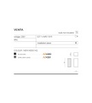 Kinkiety zewnętrzne - Azzardo VENTA IP54 1xE27 Zewnętrzna Czarny Ścienna AZ4350 - produkt 5