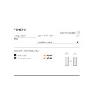 Kinkiety zewnętrzne - Azzardo VENETO IP54 1xE27 Zewnętrzna Czarny Ścienna AZ4348 - produkt 4