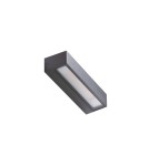 Kinkiety zewnętrzne - Azzardo COSEL IP54 LED 2x8W 1300lm 3000K Zewnętrzna Ciemny Szary Ścienna AZ4354 - produkt 2
