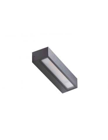 Azzardo COSEL IP54 LED 2x8W 1300lm 3000K Zewnętrzna Ciemny Szary Ścienna AZ4354 - produkt 2