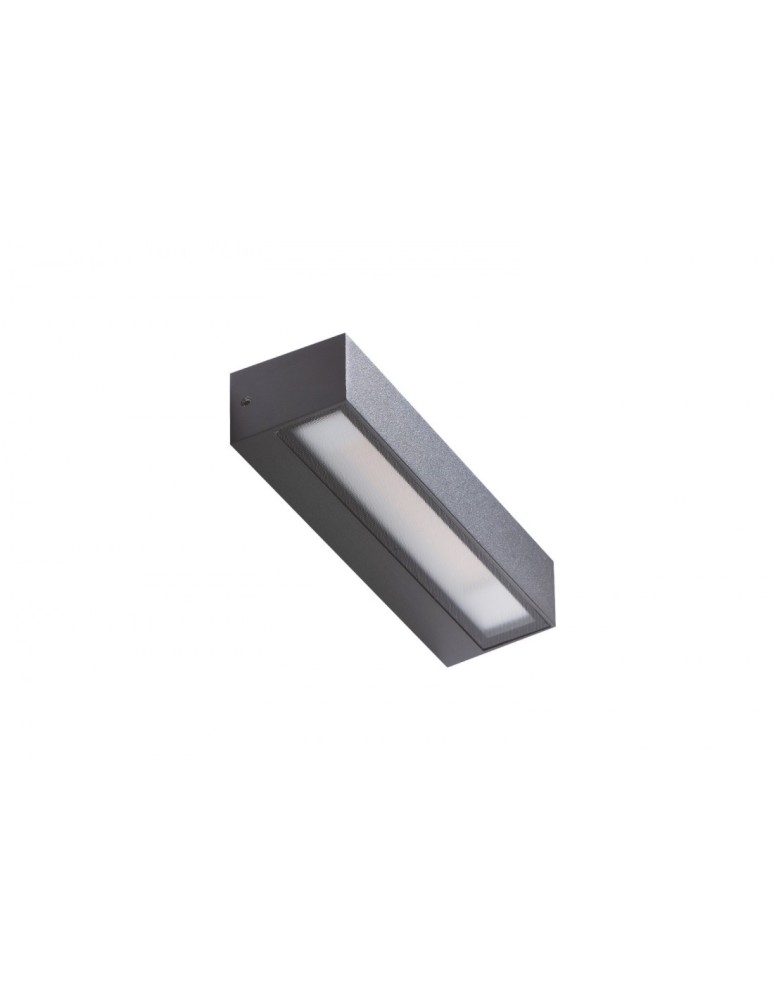 Azzardo COSEL IP54 LED 2x8W 1300lm 3000K Zewnętrzna Ciemny Szary Ścienna AZ4354