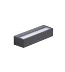 Kinkiety zewnętrzne - Azzardo COSEL IP54 LED 2x8W 1300lm 3000K Zewnętrzna Ciemny Szary Ścienna AZ4354 - produkt 5