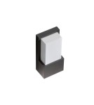 Kinkiety zewnętrzne - Azzardo ARIDA IP54 1xE27 Zewnętrzna Ciemny Szary Ścienna AZ4347 - product 2